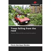 Trees falling from the road