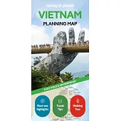Lonely Planet Vietnam Planning Map