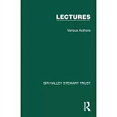 Sir Halley Stewart Trust: Lectures: 7 Volume set