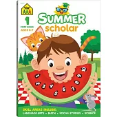 School Zone First Grade Summer Scholar Workbook