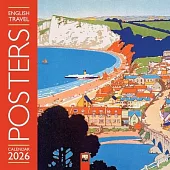 English Travel Posters Wall Calendar 2026 (Art Calendar)