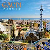 Gaudí Wall Calendar 2026 (Art Calendar)