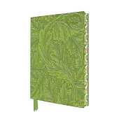 William Morris: Acanthus 2026 Artisan Art Vegan Leather Diary Planner - Page to View with Notes