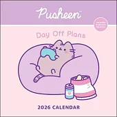 Pusheen 2026 Wall Calendar: Day Off Plans