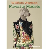 William Wegman Favorite Models 2026 Wall Calendar