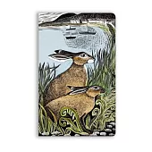 Angela Harding: Rathlin Hares (Soft Touch Journal)