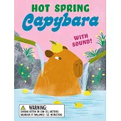 Hot Spring Capybara Figurine: With Sound!