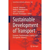 Sustainable Development of Transport: Economy, Transformation, Logistics and Esg Agenda. Volume 2
