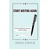 Start Writing Again