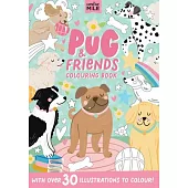 Pug & Friends Colouring Book