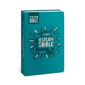 The NIV Action Study Bible, Leathersoft, Aqua, Full Color
