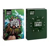 The NIV Action Study Bible, Leathersoft, Forest, Full Color