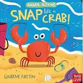 附音檔機關書Animal Actions: Snap Like a Crab