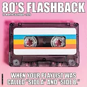 80’s Flashback 2026 Wall Calendar