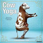 Cow Yoga 2026 Wall Calendar