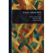 Essay Upon Wit