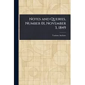 Notes and Queries, Number 01, November 3, 1849