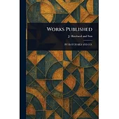 Works Published