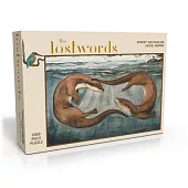 The Lost Words 1000 Piece Jigsaw Puzzle: Otters