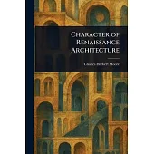 Character of Renaissance Architecture