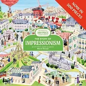 The Story of Impressionism 500 Piece Puzzle: An Art History Jigsaw Puzzle
