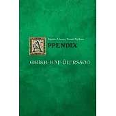 The Appendix For: Rúnabók: A Journey Through the Runes: A Journey Through the Runes