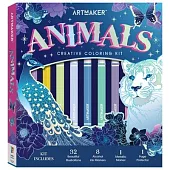 Art Maker Animals Coloring Kit