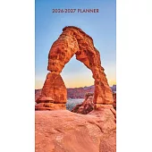 National Park 2-Year 2026-27 3.5 X 6.5 Monthly Pocket Planner