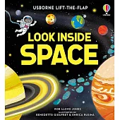 (新版) 互動機關遊戲書：太空(5歲以上)Look Inside Space