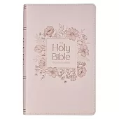 KJV Bible Giant Print Standard-Size Faux Leather, Pink