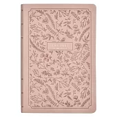 KJV Bible Giant Print Full-Size Faux Leather, Dusty Pink