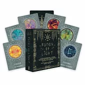 Runes of Light : A Multidimensional Journey Through the Light and Elemental Essence of the Runes (28 Full-Color Cards and 100-Page Full-Color Guidebook)