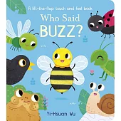 觸摸機關硬頁書Who Said Buzz? (台灣插畫家Yi-Hsuan Wu繪製)