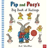 觸摸翻翻書(附故事音檔)Pip and Posy’s Big Book of Feelings