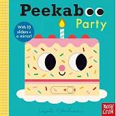 互動機關硬頁書Peekaboo Party (附故事音檔)