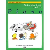 艾弗瑞 鋼琴基礎課程 音符作業簿 第1B級