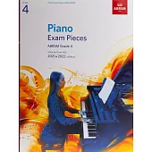 ABRSM 英國皇家 2021-2022 鋼琴考試指定曲 第4級