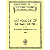 17和18世紀義大利歌曲選集 - 第二冊 (Schirmer版)