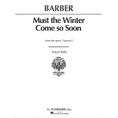 冬天即將到來 - 歌劇《凡妮莎》聲樂與鋼琴伴奏