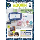 MOOMIN慕敏家族可愛單品：旅行用品7入組＆收納包