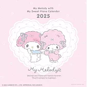 MY MELODY with MY SWEET PIANO 2025年月曆