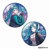 初音×SOLWA 閃亮大胸章組：Art by PiPi