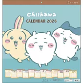 吉伊卡哇Chiikawa Square 2026年掛曆