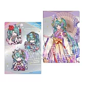 初音未來百鬼夜行麗宴文件夾：B白狐＆貓又・人魚・白狐