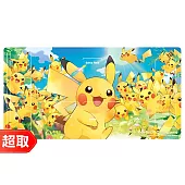 PTCG《專用對戰桌墊》皮卡丘大集合式樣 ⚘ 寶可夢集換式卡牌遊戲 ⚘ Pokémon Trading Card Game