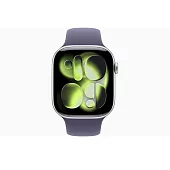Apple Watch S11 GPS 46mm鋁金屬錶殼+運動型錶帶 銀色錶殼+霧紫錶帶M/L