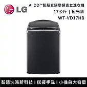 LG樂金 WT-VD17HB 17公斤 AI DD™智慧直驅變頻洗衣機 含基本安裝+舊機回收  極光黑