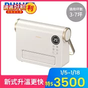 【Philips 飛利浦】石磨烯壁掛暖風機/陶磁電暖器-可遙控 (AHR3126FX)