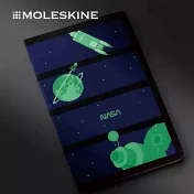 MOLESKINE NASA靈感限量 - L型夜光輕便型空白筆記本