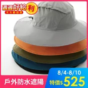 【INUNDER】MECOVER戶外休閒防風帽 M SIZE(五色任選) 星空黑